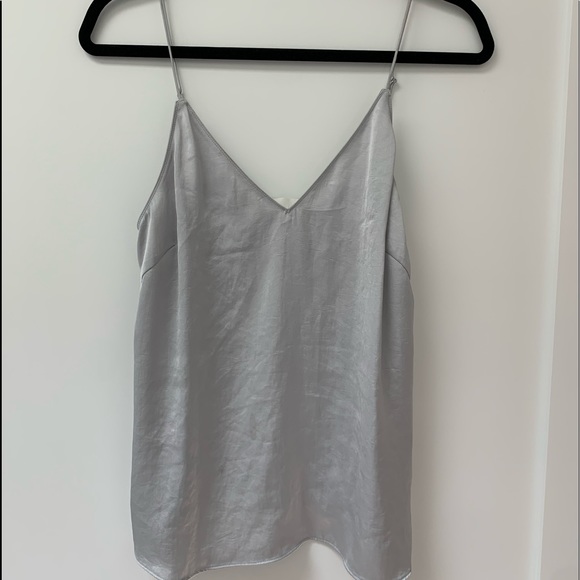 wilfred free grey silk cami - Picture 2 of 3